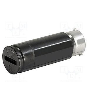 0031.1613 Adapter; 6.3x32mm; 10A; black; FEC; 500VAC; UL94V-0; -40÷85°C; IP40 5OCgWuOYLyjdgylAU0QNAQ343au1aVQc5beO0jI9xmY