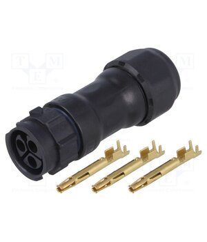 CC-03BMFA-QL8LPP Connector: circular; plug; for cable; PIN: 3; female; with contacts O5MJCcsHAKugZxlnGurgbVaFbzTWWinnHOW3SozitwM