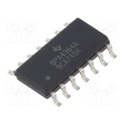 OPA4364AID IC: operational amplifier; 7MHz; Ch: 4; SO14; tube; IB: 10pA 6EExMGN2bjQ0FMdaJ7HyhCazqZukmnrBsdvOFEaZo0M