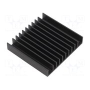 527-45AB Heatsink: extruded; grilled; TO218,TO220; black; L: 57.9mm; W: 61mm KW6mhZfhym1ItZQkgBbYu5-XmsJSFZVf3XA3Wb4KRIc