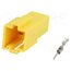 361455 Connector housing; socket; mini ISO; PIN: 6 HEpfKLt_zTJcYt2ccxF_BAUyiFNlRPAnRVlCc--x6D8