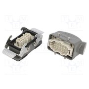 93603-0057 Connector: HDC; male + female; GWconnect; PIN: 10; 16A; 500V; 10+PE FX0qSAwPqWiV-KE6xh-se7fBp7PW0EnZMcah4xyD8iY