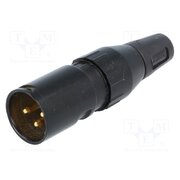 713-0300 Connector: XLR; plug; male; 15A; 50V; PIN: 3; straight; for cable L1CbZYKCVf-gp1uygXEhm131NMKXUV69dD499Amg1tw