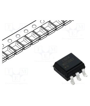 MOC3063S-TA1 Optotriac; 5kV; Uout: 600V; zero voltage crossing driver; Ch: 1 2NaHL7WVoAB1ujYqLzQwEWzf1wgifjWWJh_R2BEPtJY