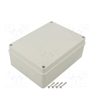 686.207 Enclosure: multipurpose; X: 148mm; Y: 198mm; Z: 80mm; SCABOX; grey eUJmywQQOLiLJwq7qOFotEUXl-yoG_oxmFyW-YCkxzw