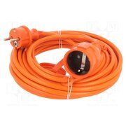 W-97519 Extension lead; 3G1.5mm2; 10m; PVC; orange; Sockets no: 1; 16A ypLgoK82xp_DN3evm8-2ewEV-Kdta3HDNDTTgulBo3U