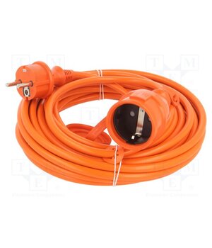 W-97519 Extension lead; 3G1.5mm2; 10m; PVC; orange; Sockets no: 1; 16A ypLgoK82xp_DN3evm8-2ewEV-Kdta3HDNDTTgulBo3U
