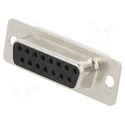 HDAB-15S(05) Connector: D-Sub; PIN: 15; plug; female; soldering; HD geLBfob5jXisz3xxpSqQUBJ8-bLr1omyOnANxiDfhJI