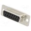HDAB-15S(05) Connector: D-Sub; PIN: 15; plug; female; soldering; HD geLBfob5jXisz3xxpSqQUBJ8-bLr1omyOnANxiDfhJI