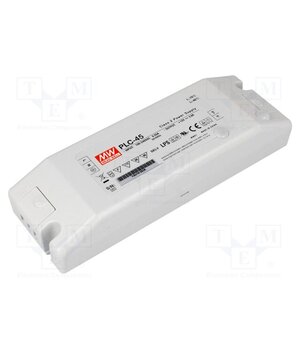 PLC-45-24 Power supply: switching; LED; 45.6W; 24VDC; 1.9A; 90÷264VAC; IP20 7mhvLociHUkax-rmowI2Znr-v7VR2MmLUqY24_GcCSA
