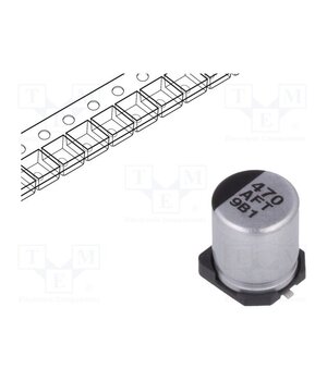 EEEFTA471XAP Capacitor: electrolytic; low ESR; SMD; 470uF; 10VDC; Ø6.3x7.7mm da4hzXnG9n7_I3inbBW2d_zmDekhq45s6ezVVeFdX-k
