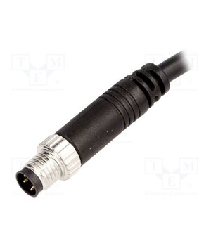 8-03AMMM-SL7A01 Connector: M8; 1m; male; PIN: 3; 3A; 60V; IP67; straight; plug 2d0_F0Gy7AM0eOHbTj3iT-z3jK1j3mQODFMNeU4dlBY
