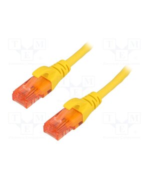 DK-1612-100/Y Patch cord; RJ45 plug,both sides; U/UTP; 6; stranded; CCA; PVC 1xboTWXT6uudRurLHe0pSMb5mQj8n2rJcb_-T34t13k