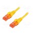 DK-1612-100/Y Patch cord; RJ45 plug,both sides; U/UTP; 6; stranded; CCA; PVC 1xboTWXT6uudRurLHe0pSMb5mQj8n2rJcb_-T34t13k