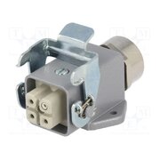75009610 Connector: HDC; plug; female; EPIC KIT; PIN: 4; 23A; 400V; 3+PE; side AIr0SQfzmBQOkoLO5faA9mgXNpfurojvUKKeujc2Y2A