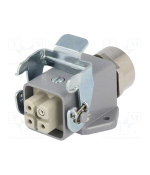 75009610 Connector: HDC; plug; female; EPIC KIT; PIN: 4; 23A; 400V; 3+PE; side AIr0SQfzmBQOkoLO5faA9mgXNpfurojvUKKeujc2Y2A