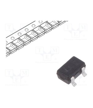 BAW56W-7-F Diode: switching; SMD; 75V; 0.15A; 4ns; SOT323; Ufmax: 1V; Ifsm: 2A mYnqwqekpKiY9WrrDzRJRXijc6kC1uzTas0ELqiuDPU