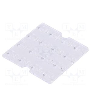 C16220_STRADELLA-16-T1-A LED lens; square; plexiglass PMMA; transparent; Mounting: screw Ud6shzIyFPUC35flRVzRcfecFNwFzE5nNILeWOcN8qM