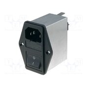 4304.5064 Connector: AC supply; socket; male; 6A; 250VAC; C14 (E); IEC 60320 vvE9yT63jWyWgEJg0BrzHlMbudPmEPiY0lmLoDz7GXU