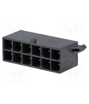 172065-0012 Connector: wire-board; socket; male; PIN: 12; Mega-Fit; straight NYY_8C8sh6el4tlebpvLvTI0n2q9ekQpgKLPW0oUVOU
