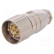99 4635 00 06 Connector: M23; plug; PIN: 6; male; soldering; for cable; straight CeOCab4NcR2CRNp8_rJ4DsCLxAm4y9JvsqFwxnJY-bU