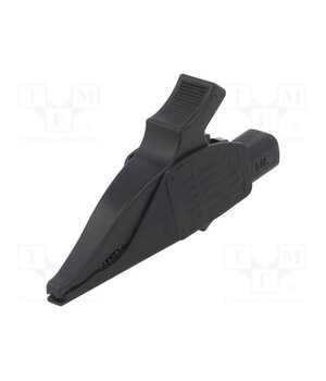 66.9561-21 Crocodile clip; 19A; black; Grip capac: max.39.5mm r0-U_JWJ28MkQivGeFAPo1ibf8sePjQGYkxoSDfFkGU