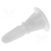CRLCBSR-4-01 Assembly stud; polyamide; L: 6.4mm; snap fastener; Ø2: 6mm; Ø1: 4mm mrqYfdiqg3V1sb61I4gsJ4yw613Vwey2xNfU1Lk8T08