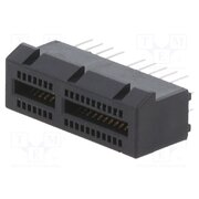 10018784-10210TLF Connector: for cards; straight; THT; on PCBs; gold flash; PIN: 36 J5TCK32gapik7qLW1k31SM0a05kNDyCguWp6vORf0PQ