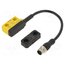 STR1-SAFF0AC5 Safety switch: magnetic; STR1; NO x2; IP67; vistal; 24VDC; 50mA Kbon_fmLHFhFgkb1b-bd1OZNaSyb86R9-Uf8LG2BK_Y