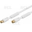 CABLE  TV-VIDEO HQ with noise filter, 1.5m, white CKA092B.jpg