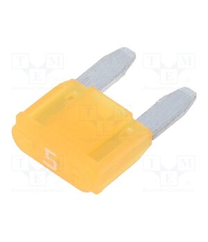 341824 Fuse: fuse; 5A; 32VDC; automotive; 10.9mm; MINI; tin alloy 3E7eUEXSkZLrzaDDQ-neaR7MAOzuUE6JlHqz12h48yU
