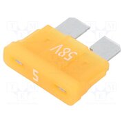 340024-58V Fuse: fuse; 5A; 58VDC; automotive; 19.3mm; tin alloy 7SJckpKruClnNLgam2gT7vAhAPTT3Qn0k6Q2Zt2WHd8