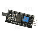 I2C LCD ekrano valdiklis PCF8574, reguliuojamas kontrastas