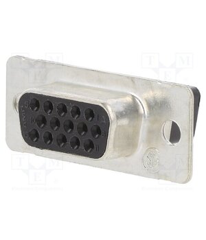 1658681-1 Connector: D-Sub HD; PIN: 15; plug; female; Type: w/o contacts 6UT9UmjwDdu8TptplU4EbgRA2ySItTVDDrGsgG1of9k