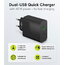 ĮKROVIKLIS USB-A / USB-C (C type) PD/QC 45W 3A juodas AIQ45JC1+2.jpg