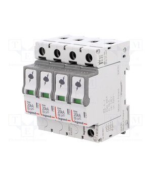 T2 20KA 4P Surge arrester; Type 2; Poles: 4; 20kA; 320VAC; -10÷40°C; IP20 5ZPMtQ8t-zdSqwLjLcDQrxcvN_hxx9h3jyIMaiCcSPM