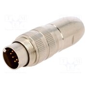 0332 12 Connector: M16; plug; male; PIN: 12; 3A; 60V; soldering; for cable c2Ft6fDGmORCZ2mvAeF3Yyjcz3AencA_tPDv3YktOac