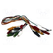BU-00285 Test leads; Urated: 300V; Len: 0.46m; both sides,aligator clip xxbMI9eGnKh8bvnHhR0WWBEIfthB1UxDfnkuXBO4lLU