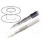 H126D03.00500 Wire: coaxial; H126,RG6; wire; Cu; FRNC; white; 500m; Øcable: 6.9mm 1pQ4SeuvmMEcBuFxAyJ65ZV_qjEhmwjGRkgDPjLYcdA
