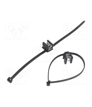 156-00020 Cable tie; with fixing lugs,with fixing for edges; L: 200mm v6qMoMXnB5CF44M9LweDIcwNSlV0qDEbfYYyLPBzZyc