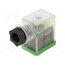 7000-29685-0000000 Connector: valve connector; plug; form B; 10mm; female; PIN: 3; 230V Qgjm1zpyG-RphhBRtwrBU51uvSYVxxpZ40j751o1sEY