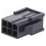 46993-0610 Connector: wire-wire; plug; male; PIN: 6; Mini-Fit Jr; crimped; 2x3 ZibOTVlz3Xx4vIZSeAj5sIMOyjIhJ5JTRLVBVTB0XFs
