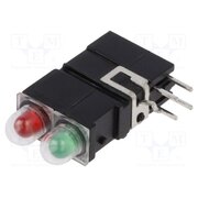 1401.2833 LED; in housing; 3.9mm; No.of diodes: 2; red/green; 2mA; 60° nuZi2TPJIw0-hD8jJPI0fLEAoEQS3Cg0RVt5bXhOyq0