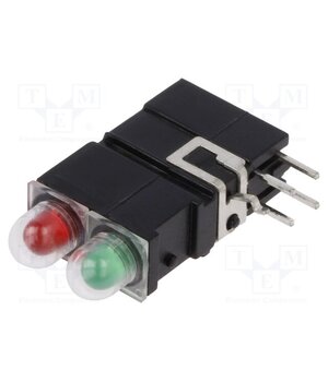 1401.2833 LED; in housing; 3.9mm; No.of diodes: 2; red/green; 2mA; 60° nuZi2TPJIw0-hD8jJPI0fLEAoEQS3Cg0RVt5bXhOyq0