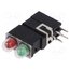 1401.2833 LED; in housing; 3.9mm; No.of diodes: 2; red/green; 2mA; 60° nuZi2TPJIw0-hD8jJPI0fLEAoEQS3Cg0RVt5bXhOyq0