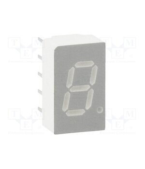 HDSP-7501 Display: LED; 7-segment; 7.62mm; 0.3"; No.char: 1; red; 0.36÷0.98mcd GodJpa_WoGOstEHKsrWAdjOO7t9ZBqIpN2zkHXIWkho
