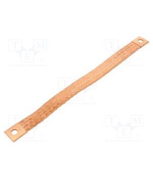 60230 Braids; earthing tape; 25mm2; Ø1: 9mm; Ø2: 9mm; 150A; L: 0.28m hwDlA4XmsORKE1Lwp0CG-cISKqsXGrsq87UjP3JTMuY