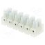 BM 92CS6 Connector: terminal block; 250V; with wire protector; natural SGwbYEhyTeLN1kIVW1y0xpBcfAUZo30Q7CL35CYCmjA
