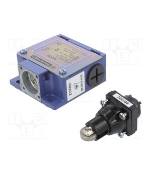 XCKM102 Limit switch; metal roller Ø12mm; NO + NC; 10A; max.250VAC; PG11 KFaDEwMSZsEosZ821MzGjLWzAi7wCbN_NZpLUR8gRKY