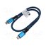 CA-CMCM-45CU-0005-BK Cable; USB 4.0; USB C plug,both sides; gold-plated; 0.5m; box V3MPaWlspS_xBKV8qBjRvEFYU-DzuWPTdpIz4PFSbms